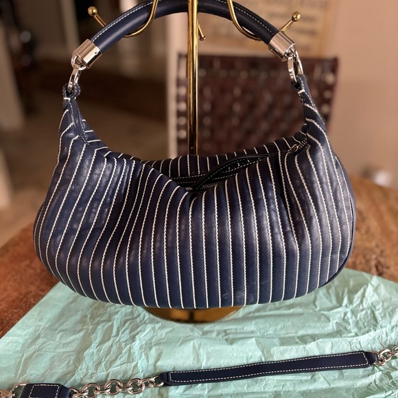 Tiffany and Co. Blue Hobo Bag - Picture 9 of 16